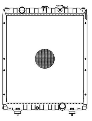 Radiator, racire motor LRc 0809 LUZAR